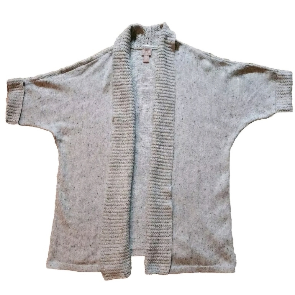 Chico's short sleeve cardigan Size 8/10 or 1 in Chico's Sizing